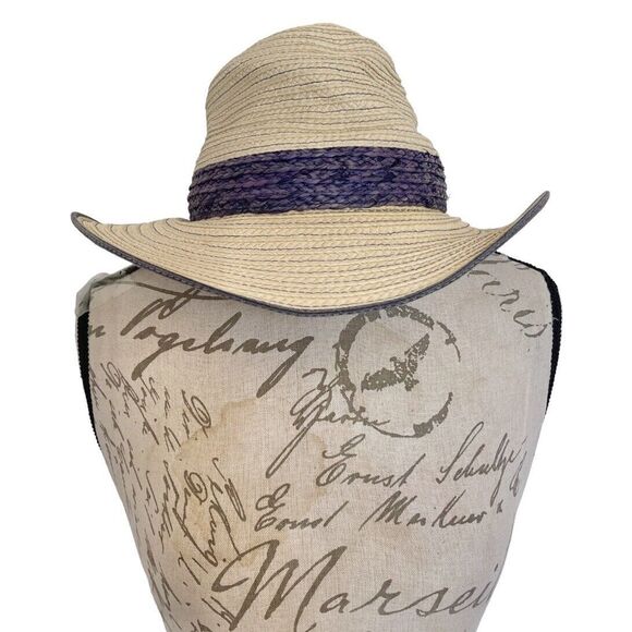 j crew Accessories - J Crew Womens Hat Size Medium Large Straw Floppy Resort Vacation Travel Festival